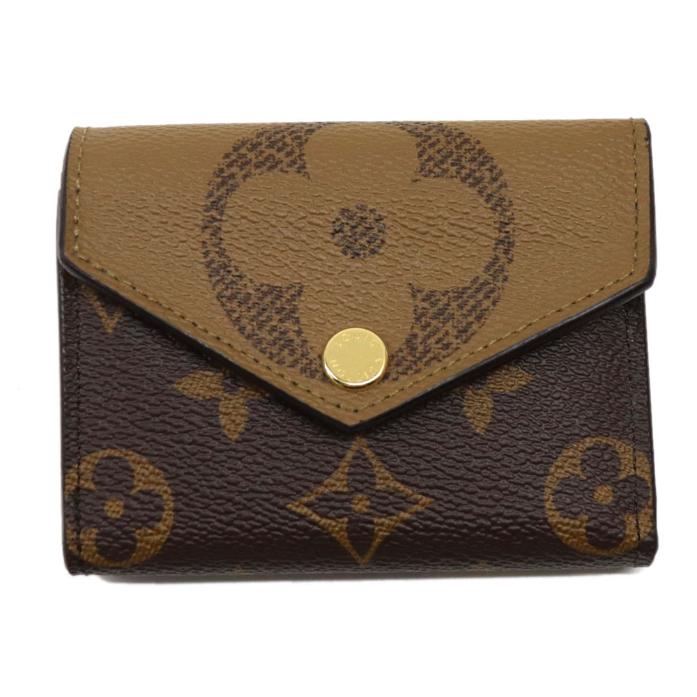 Louis Vuitton Zoe Portefeuille Wallet Brown Giant Reverse Canvas